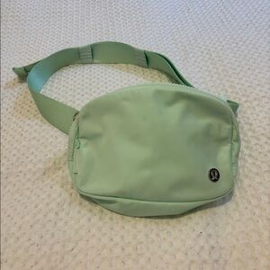 Mint Lululemon Belt Bag